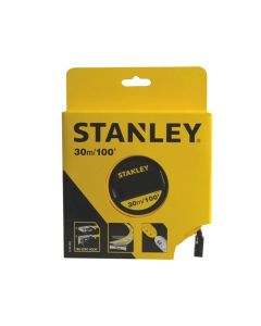 STA034262 STANLEY CLOSED FIBREGLASS TAPE 30M/100FT