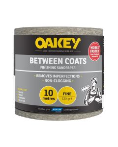 66261116747 OAKEY BETWEEN COATS SANDING ROLL 115X5M P120