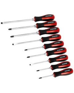 SEALEY AK4934 SCREWDRIVER SET 9PC HAMMER-THRU