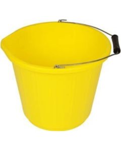 (C) BB6 YELLOW BUCKET 3 GALLON