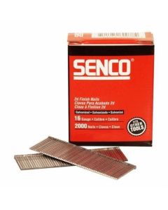 SENCO RX17EGA STAINLESS STEEL 16G STRAIGHT BRADS 38MM X [PK X 2000]