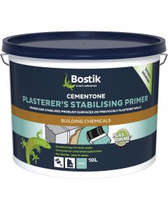 (C) BOSTIK PLASTERER'S GRIT PRIMER PLASPRIME TECHNOLOGY GREEN 10LTR