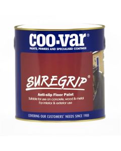 COOVAR SUREGRIP ANTI-SLIP FLOOR PAINT 1LTR GREY