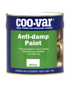 COOVAR ANTI-DAMP PAINT WHITE 1LTR