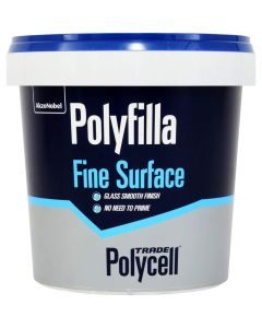 5093073 TRADE POLYCELL FINE SURFACE POLYFILLA 500G TUB