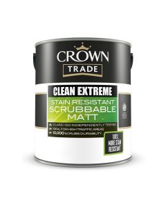 5061839 CROWN TRADE CLEAN EXTREME SCRUBBABLE MATT MAGNOLIA 5LTR