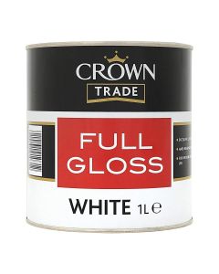 5026988 CROWN TRADE GLOSS BRILLIANT WHITE 1LTR