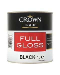 5026959 CROWN TRADE GLOSS BLACK 1LTR