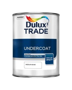 5183991 DULUX TRADE UNDERCOAT BRILLIANT WHITE 5 LTR