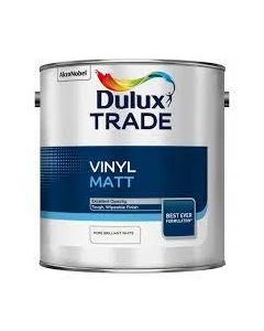 (C) 5149182 DULUX TRADE VINYL MATT BRILLIANT WHITE 2.5LTR