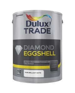 5082319 DULUX TRADE DIAMOND QD EGGSHELL BRILLIANT WHITE 2.5LTR