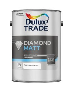 (C) 5122627 DULUX TRADE DIAMOND MATT BRILLIANT WHITE 5LTR