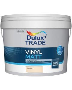 (C) 5091654 DULUX TRADE VINYL MATT MAGNOLIA 10LTR