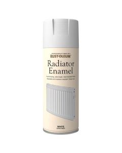 AE0060002E8 RUST-OLEUM RADIATOR ENAMEL WHITE SATIN 400ML