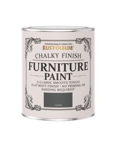 RO0070013G1 RUST-OLEUM CHALKY FINISH FURNITURE PAINT 750ML GRAPHITE