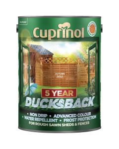 5111363 CUPRINOL NON DRIP 5 YEAR DUCKSBACK AUTUMN GOLD 5LTR