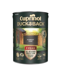 5092434 CUPRINOL NON DRIP 5 YEAR DUCKSBACK FOREST OAK 5LTR