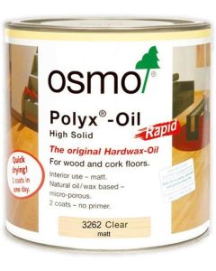 OSMO 3262C POLYX HARDWAX OIL OIL MAT RAPID 750ml