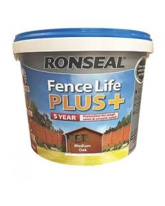 RONSEAL FENCE LIFE PLUS MEDIUM OAK 5LTR