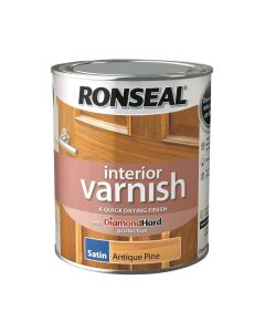 RONSEAL TRADE 38546 INTERIOR  SATIN VARNISH ANTIQUE PINE 750ML