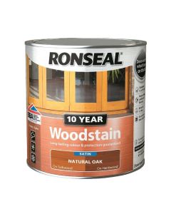 38710 RONSEAL TRADE 10 YEAR WOOD STAIN NATURAL OAK 2.5LTR