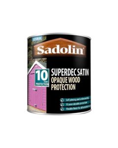 5028825 SADOLIN SUPERDEC SATIN WHITE 1LTR