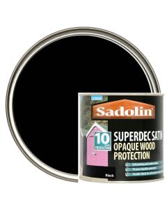 5028829 SADOLIN SUPERDEC SATIN BLACK 2.5LTR