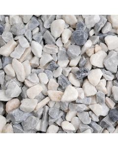 PREMIUM RANGE POLAR ICE 20MM DECORATIVE CHIPPINGS 20KG HANDY BAG