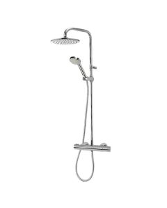 MD110SC AQUALISA MIDAS EASY FIT 110 SHOWER COLUMN MIXER W/DIVERT ADJ.& FIXED HEAD