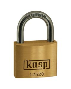 KASP K12520D PREMIUM BRASS PADLOCK 20MM