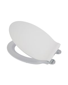 CROYDEX WL601622H MICHIGAN TOILET SEAT 425MM X 370MM (ADJ HINGES 110-200MM)