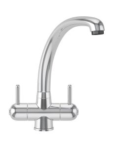 115.0061.579 FRANKE ZURSS ZURICH DECOR STEEL KITCHEN SINK MIXER