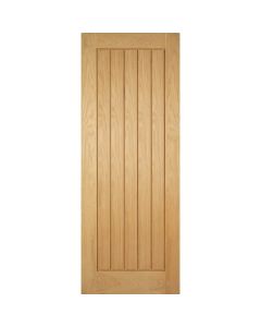 OAK MEXICANO UN-FINISHED SOLID CORE DOOR 762MM X 1981MM X 35MM