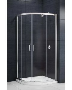 MB2Q800 MERLYN MBOX 800MM X 1900MM 2 DOOR QUADRANT (REVERSIBLE, ADJUSTABLE 770MM-790MM)