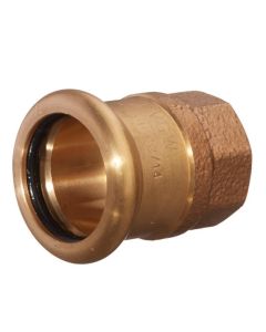 (C) COPPER PRESS 15MM X 1/2" FEMALE COUPLING