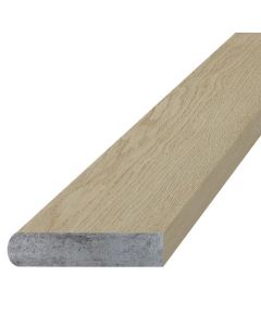 MILLBOARD MEBB360L BULLNOSE BOARD LIMED OAK 3600MM X 150MM X 32MM