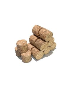 ECOBLOCS RECYCLED WOOD BRIQUETTES - BULK BAG