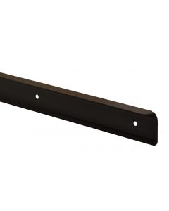 CJ170P 40MM BLACK BULL NOSE CORNER WORKTOP JOINTING SECTION