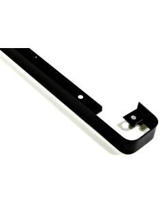 CJ165P 40MM BLACK END BULL NOSE WORKTOP SECTION