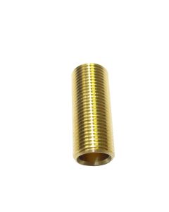 BRN412 4" LONG X 1/2" BRASS RUNNING NIPPLE