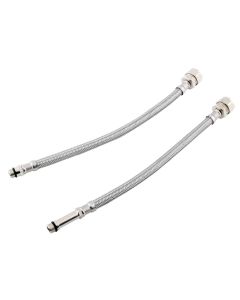 *CLEARANCE* FLM12W MARK VITOW MONOBLOC FLEXIBLE TAP TAILS 15MM X 12MM X 300MM (M12) WRAS APPROVED