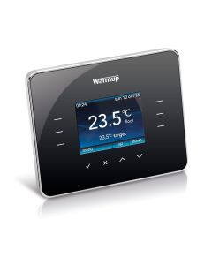 *CLEARANCE* WARMUP WU-3IE-PB 3IE THERMOSTAT - PIANO BLACK