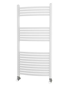 VOGUE FFL12050 STRAIGHT TOWEL WARMER 1200 X 500MM WHITE