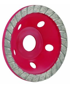 SPECTRUM SUPERIOR TURBO CUP GRINDING DISC - 100/22.23MM