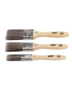 OX TRADE 3 PCE PAINT BRUSH SET OX-T046103