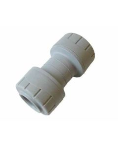 *CLEARANCE* POLYPLUMB ENHANCED PB015 STRAIGHT COUPLER 15MM