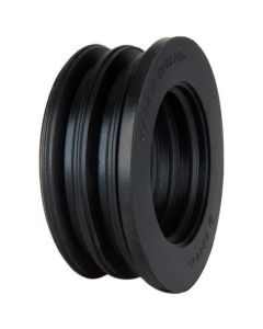 POLYPIPE SN32 BOSS ADAPTOR PUSH FIT RUBBER 32MM BLACK