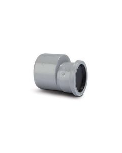 POLYPIPE SD34G 110MM(4") TO 82MM(3") SOIL REDUCER GREY