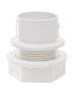 POLYPIPE WS35W SOLVENT WELD TANK CONNECTOR 32MM WHITE