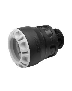 PLASSON PUSHFIT MALE ADAPTOR 20MM X 1/2"